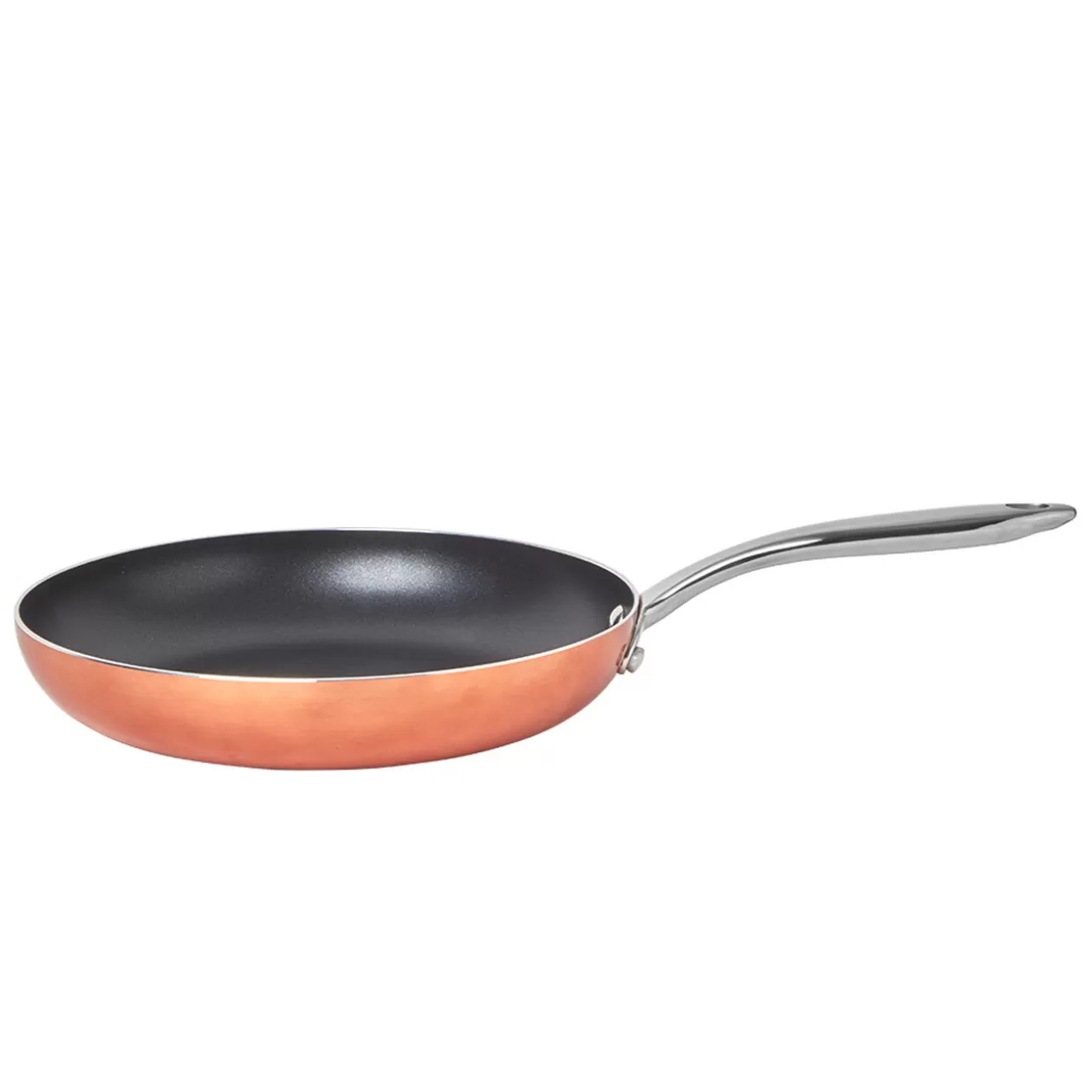 Gifi Poêle aluminium extérieur cuivre ø28 cm< Cuisson