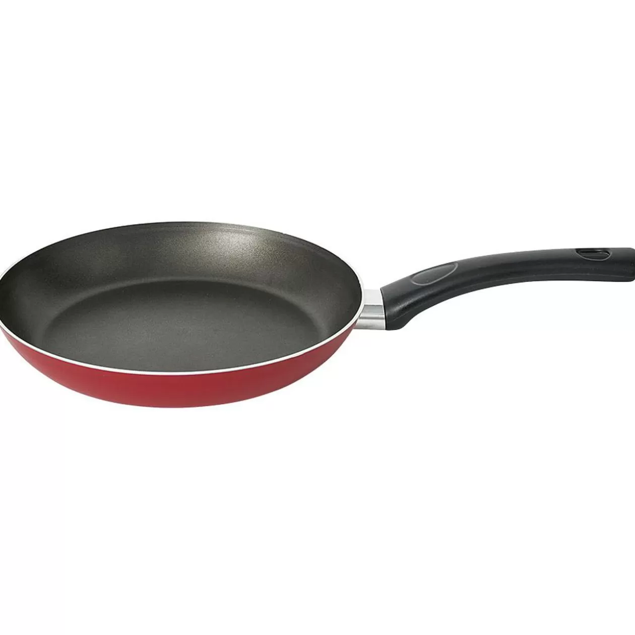 Gifi Poêle aluminium noir et rouge Ø24cm< Cuisson