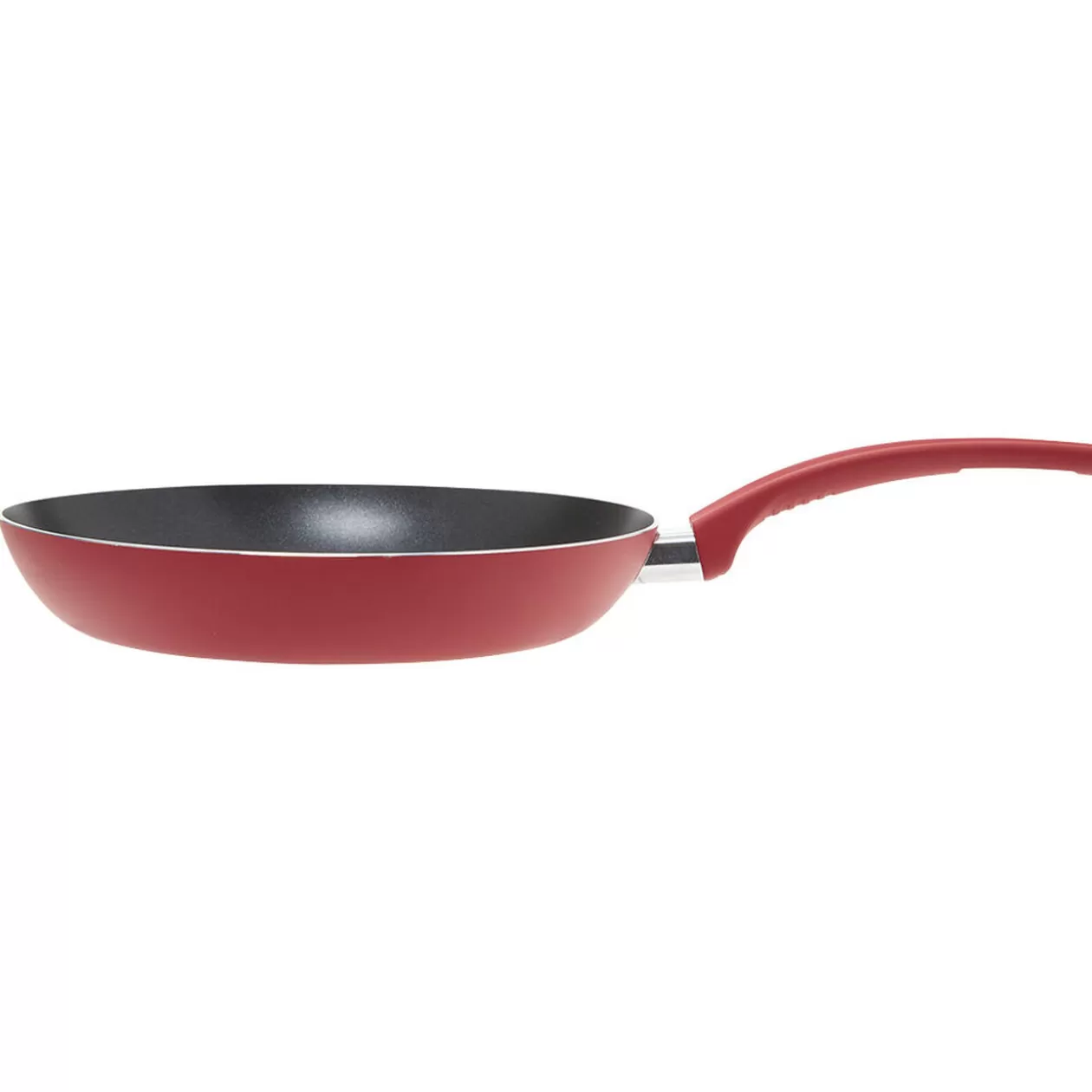 Gifi Poêle aluminium noire et rouge< Cuisson