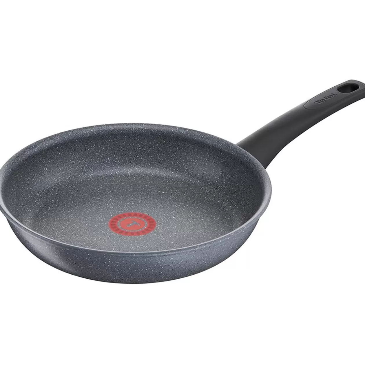 Gifi Poêle sauteuse Tefal Mineralia Force aluminium moucheté gris noir ø 24 cm< Cuisson