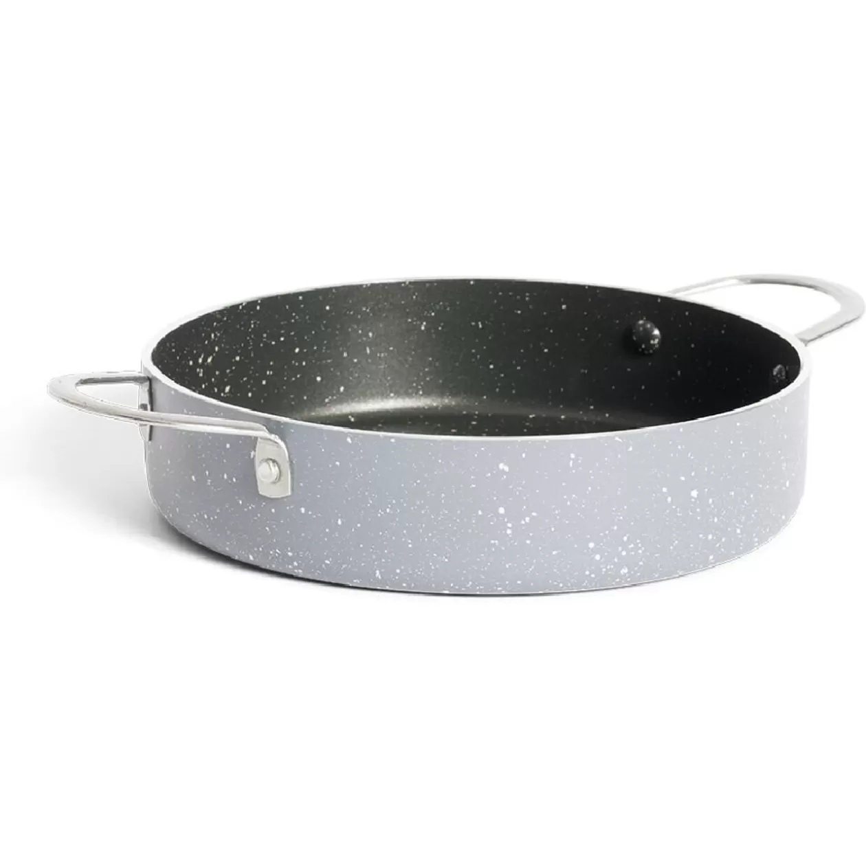 Gifi Poêle tous feux dont induction aluminium et inox noir Ø16cm< Cuisson
