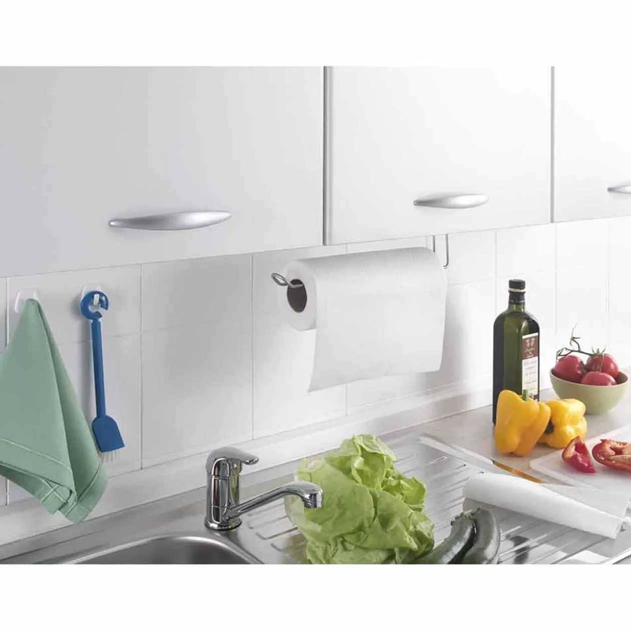 Gifi Porte essuie tout Metaltex à fixer sur étagère< Rangement De Cuisine