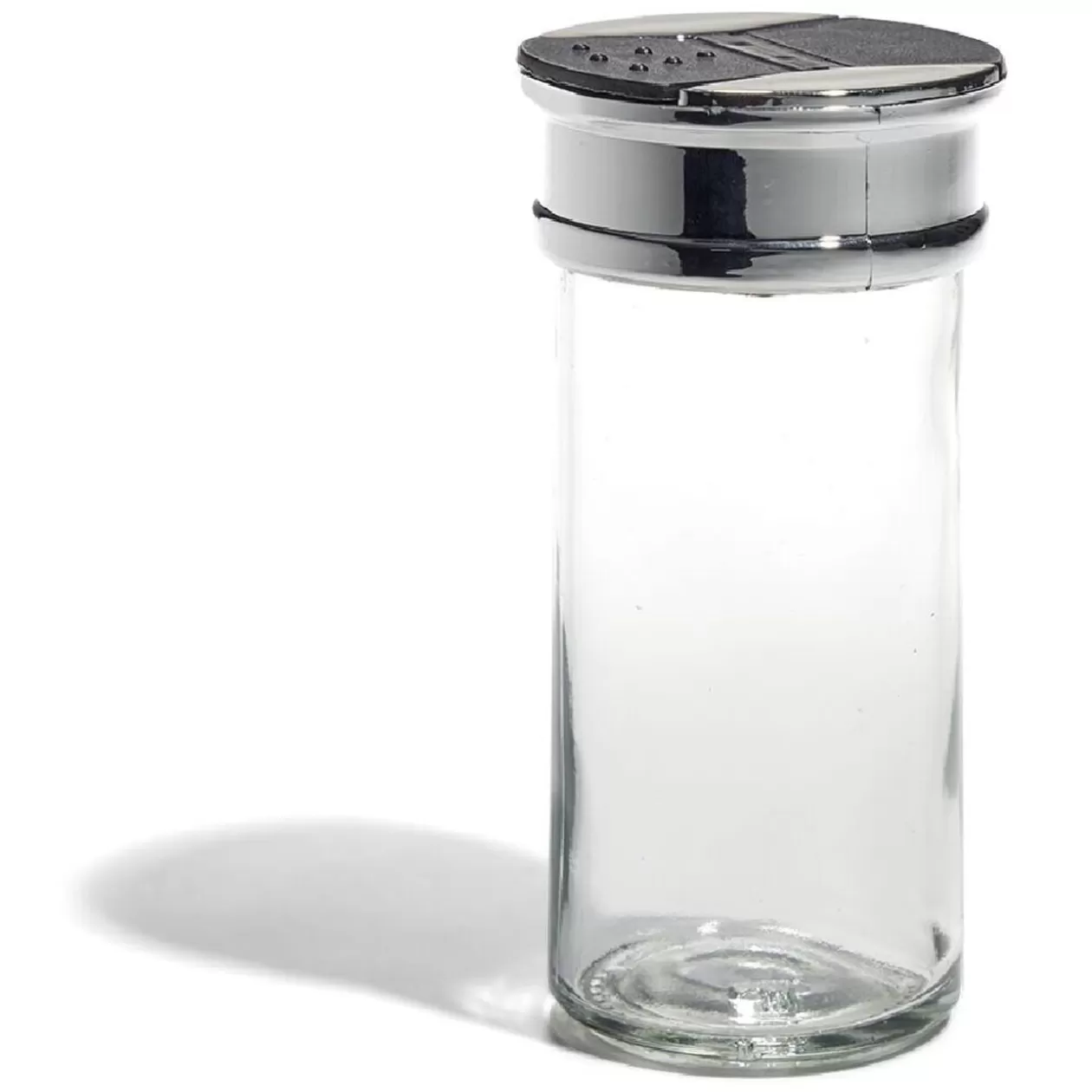 Gifi Pot à épice en verre et couvercle métal Ø5xH10,2cm< Vaisselle Et Accessoires De Table