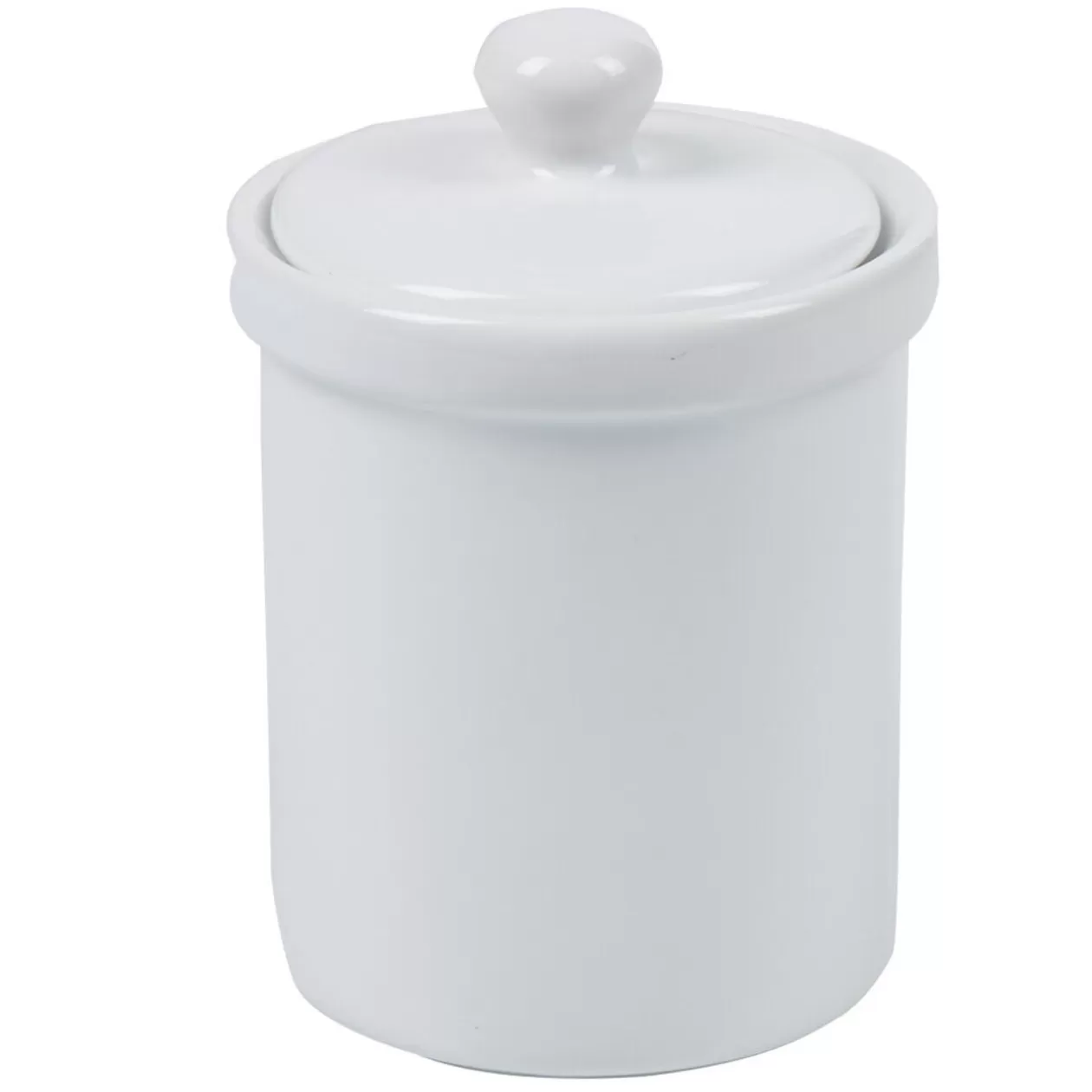 Pot avec couvercle blanc>Gifi Hot