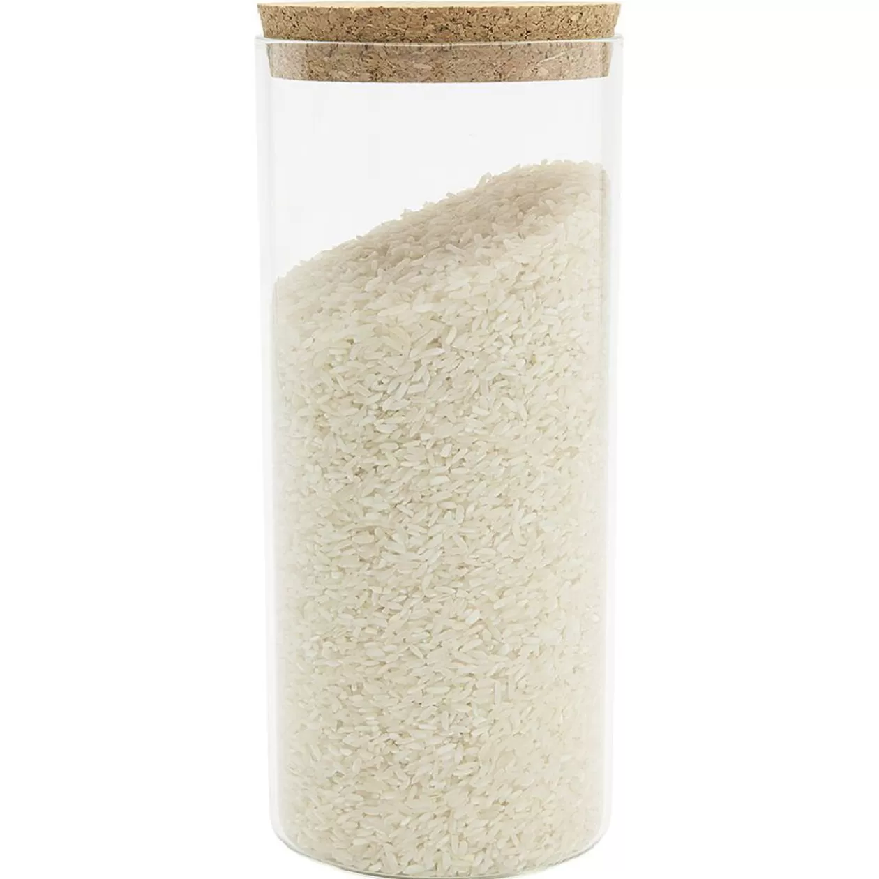 Gifi Pot de conservation en verre avec couvercle liège 1,5 L< Conservation Alimentaire