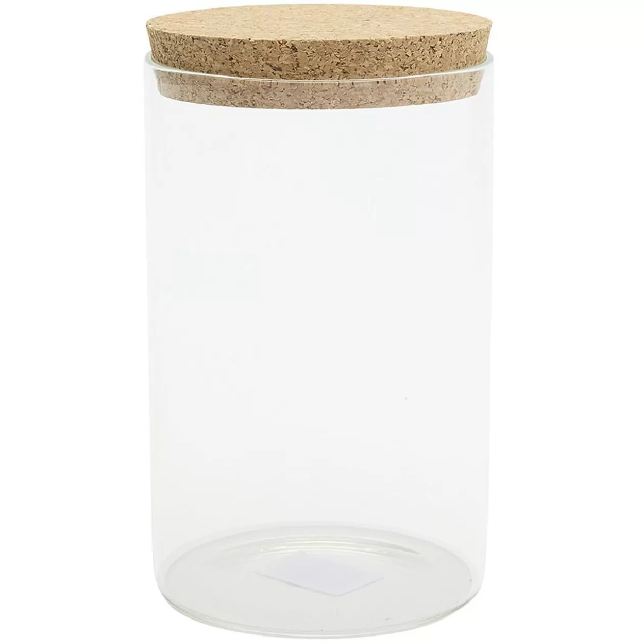 Gifi Pot de conservation en verre avec couvercle liège 1 L< Conservation Alimentaire