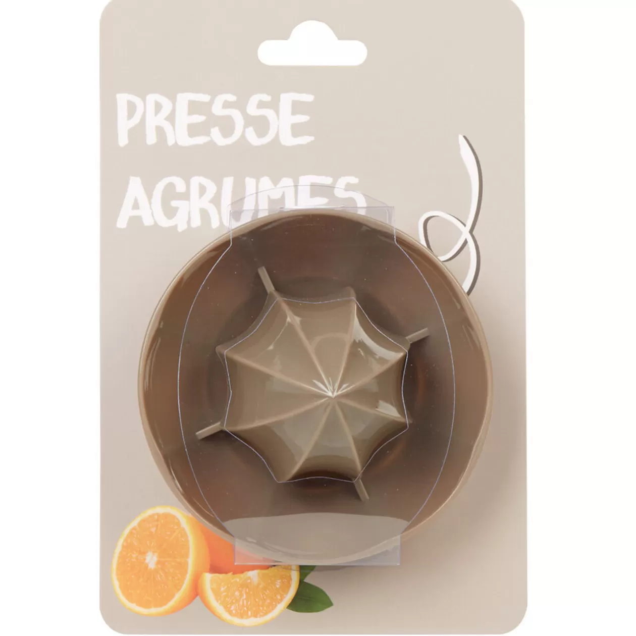 Gifi Presse agrume taupe h. 7 cm< Préparation Culinaire