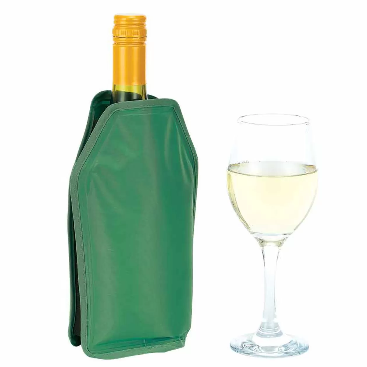 Rafraîchisseur à vin avec gel réfrigérant vert>Gifi Hot