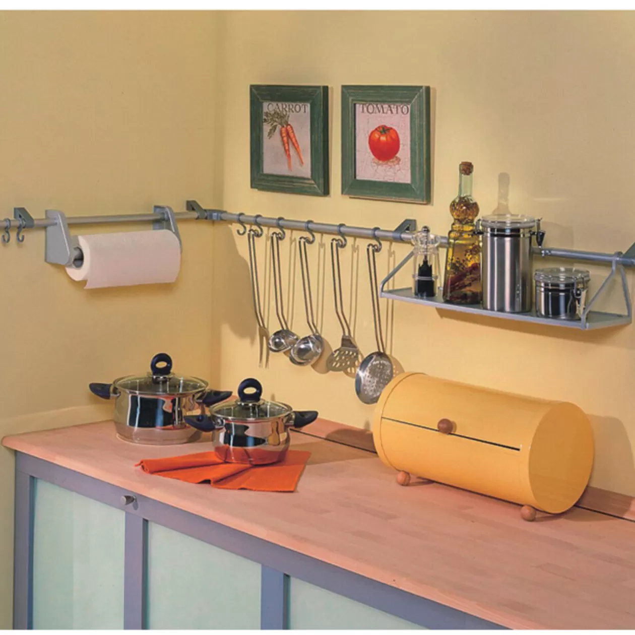 Gifi Rail de cuisine d angle< Rangement De Cuisine