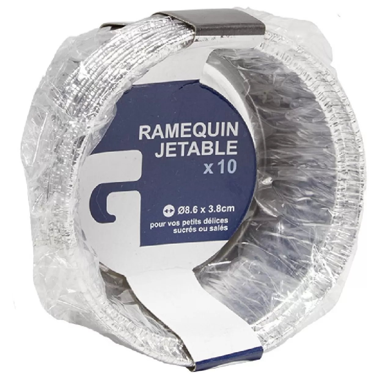 Gifi Ramequin en aluminium diamètre 8,6cm par 10< Cuisson