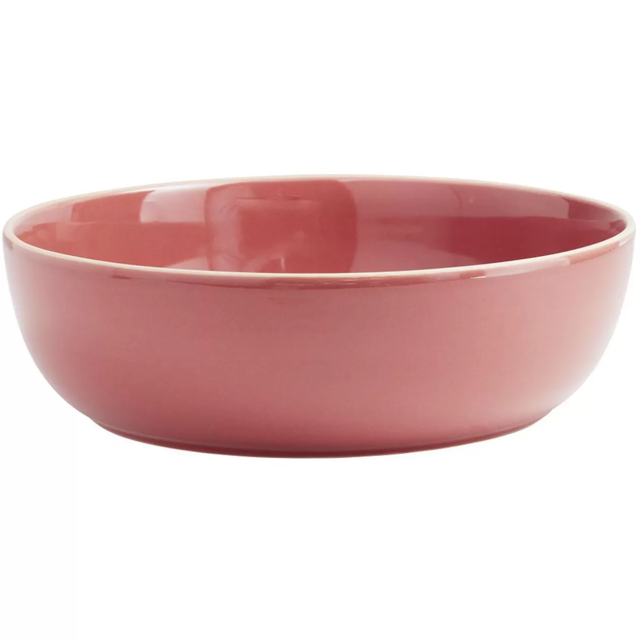 Gifi Saladier en faïence Terracotta avec liseré crème< Vaisselle Et Accessoires De Table