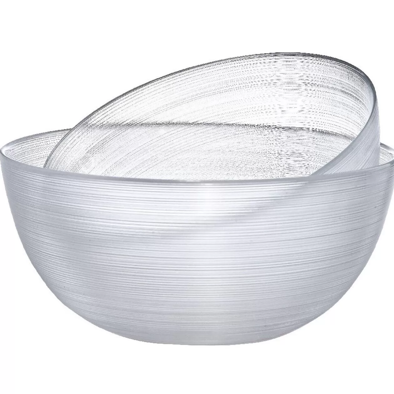 Gifi Saladier en verre x2< Vaisselle Et Accessoires De Table