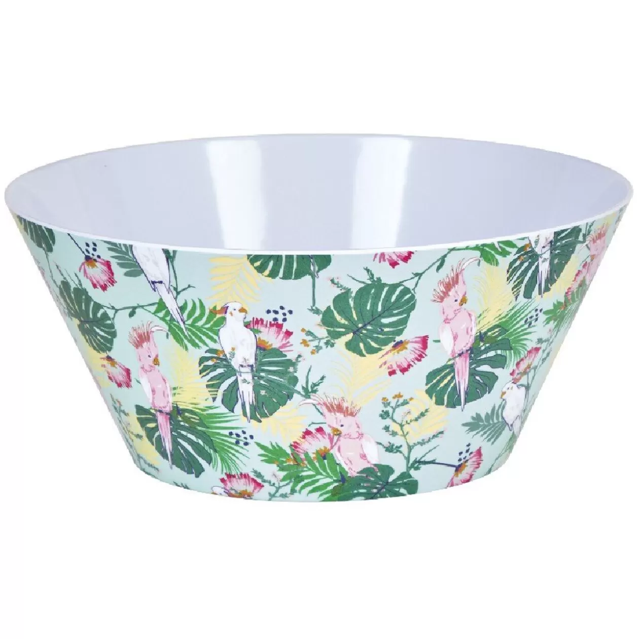 Gifi Saladier oiseau tropical en plastique< Vaisselle Et Accessoires De Table