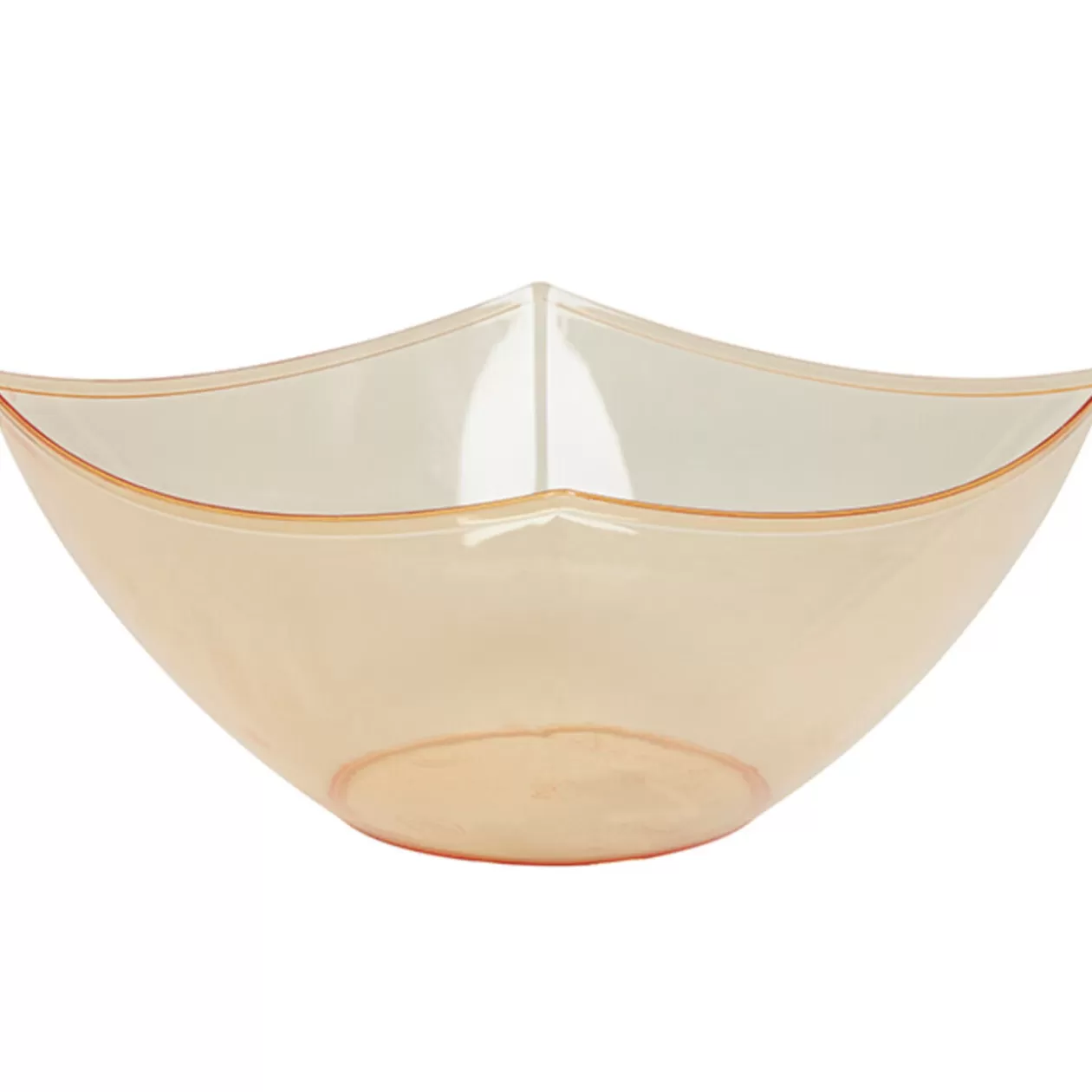 Gifi Saladier plastique carré orange transparent< Vaisselle Et Accessoires De Table