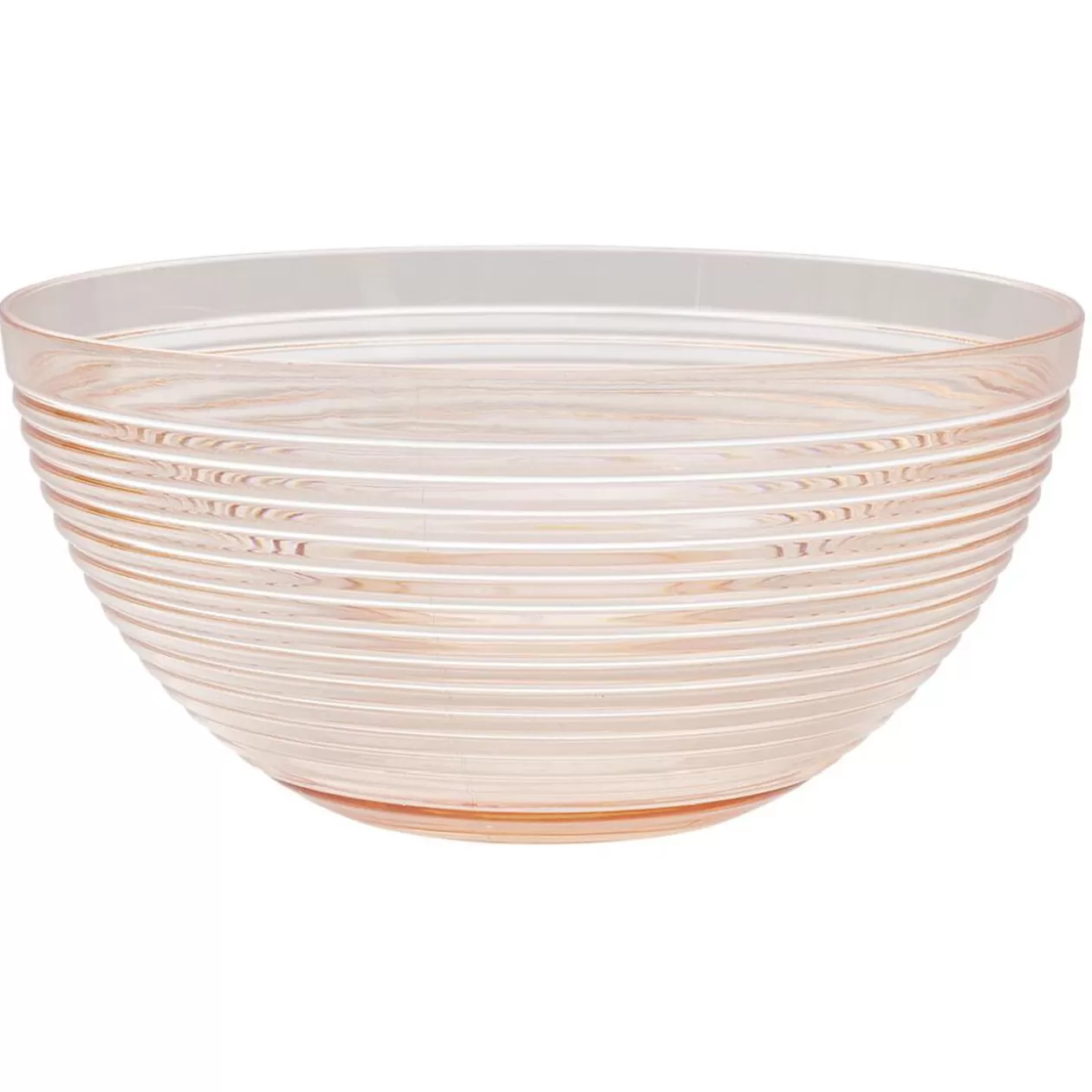 Saladier plastique strié noir transparent Ø17xH8,5cm>Gifi Best