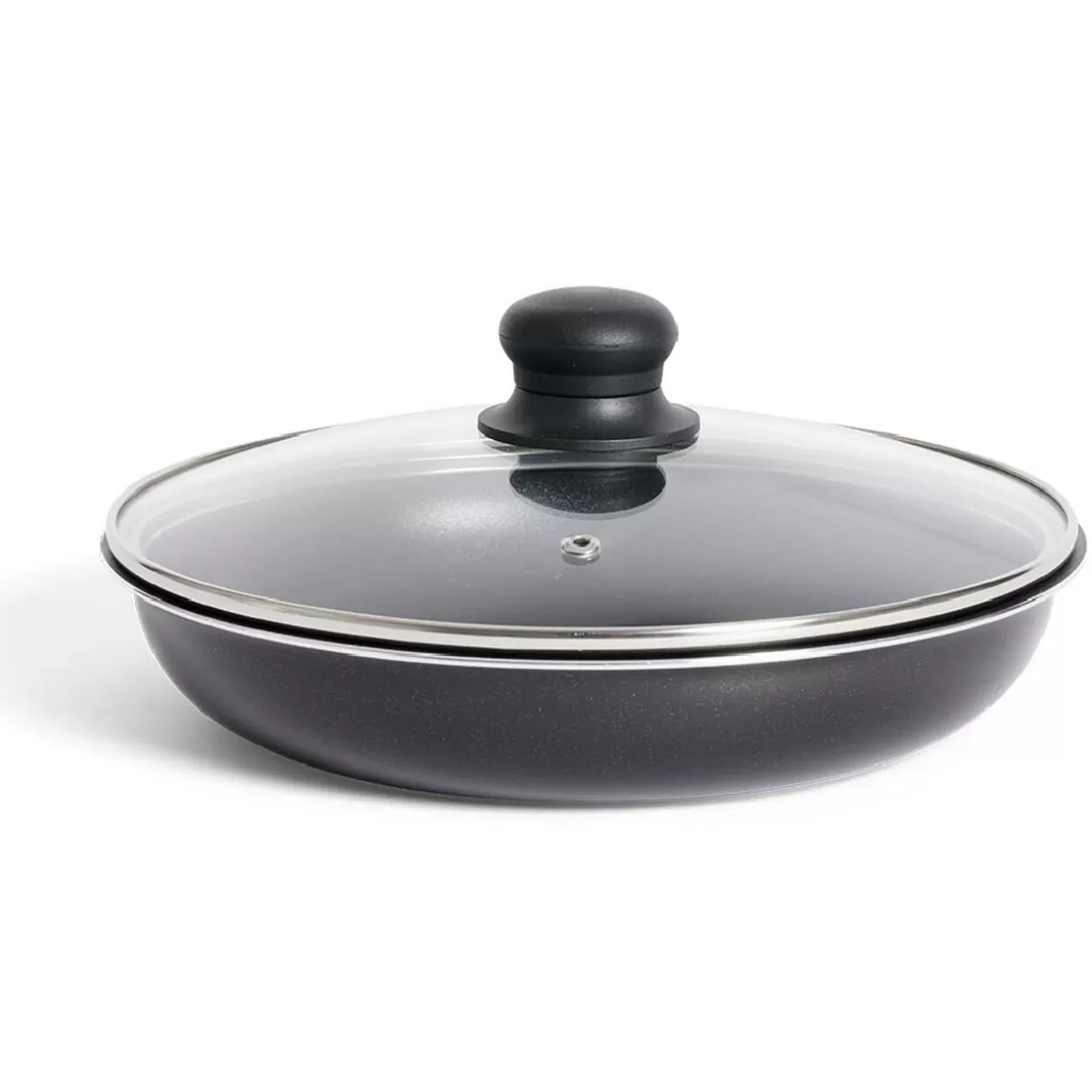 Gifi Sauteuse tous feux dont induction sans manche aluminium noir Ø25xH6,5cm< Cuisson