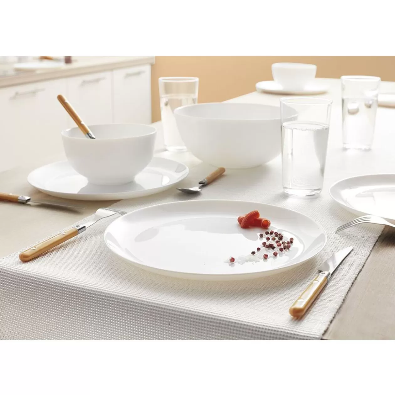 Service à vaisselle 19 pièces blanc>Gifi Clearance