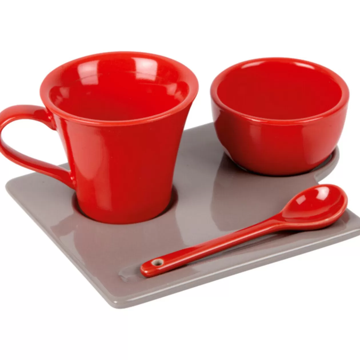 Gifi Service café gourmand 4 pièces< Vaisselle Et Accessoires De Table