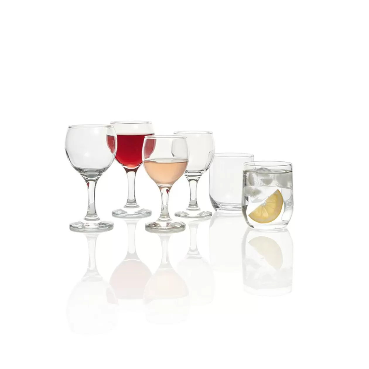 Service de verres transparents 18 pièces LAV>Gifi Shop