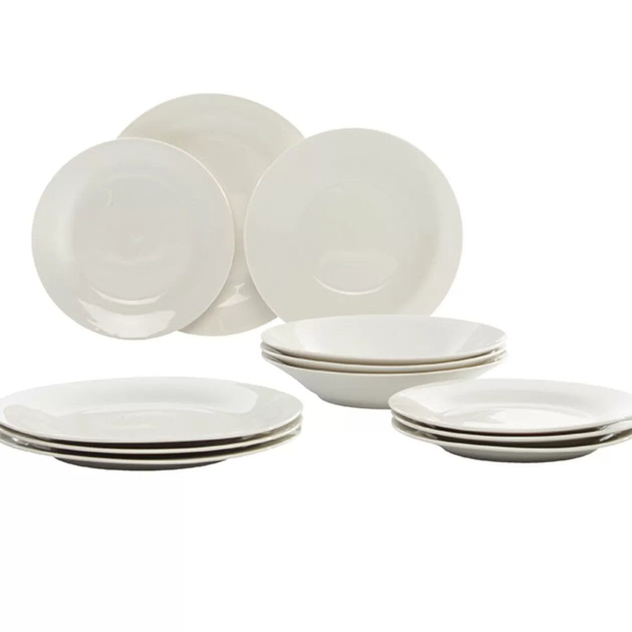 Gifi Service vaisselle porcelaine blanche< Vaisselle Et Accessoires De Table