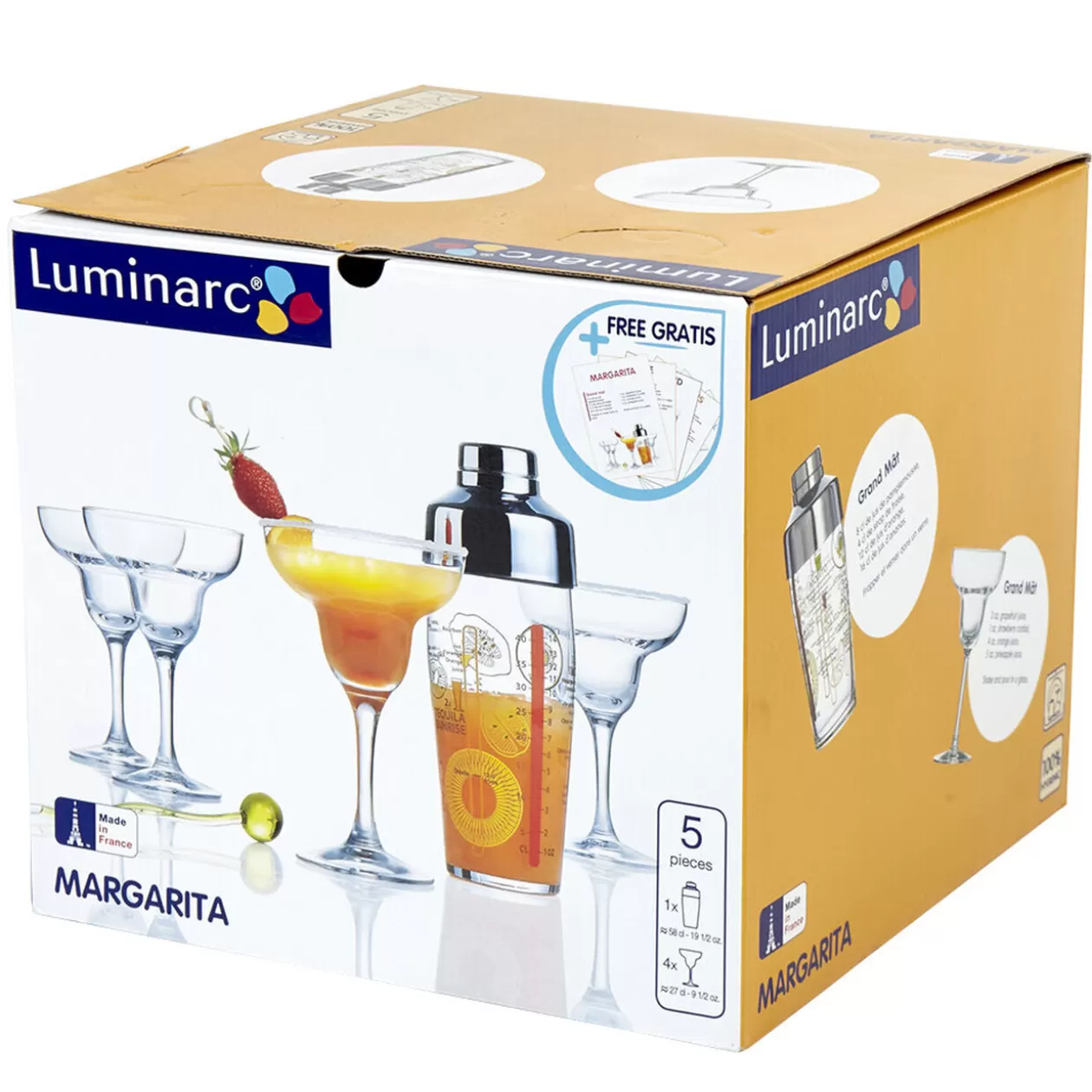 Gifi Service verres margarita Luminarc< Vaisselle Et Accessoires De Table