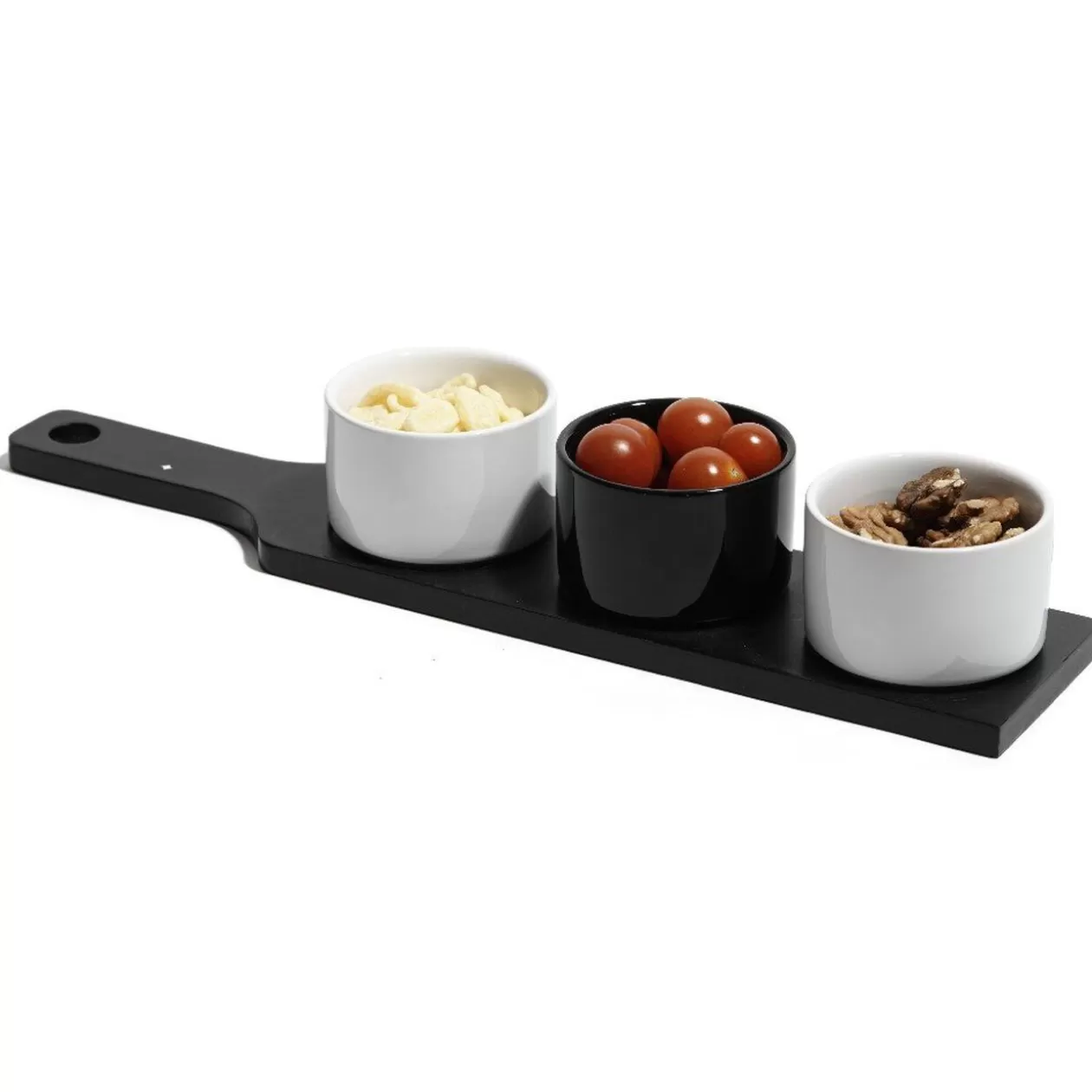 Gifi Set apéritif noir et blanc< Vaisselle Et Accessoires De Table