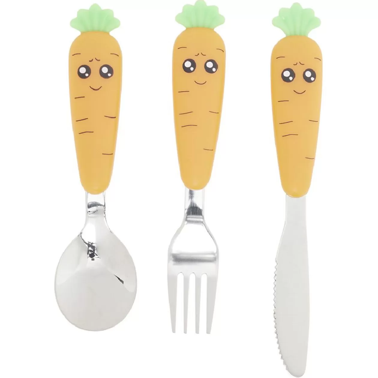 Set couverts enfant carotte orange>Gifi Fashion