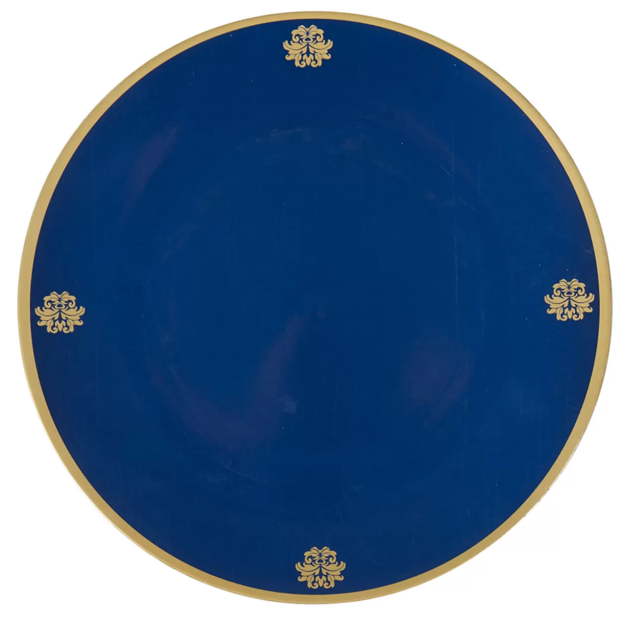 Gifi Sous assiette décoration bleu nuit bordure doré< Vaisselle Et Accessoires De Table