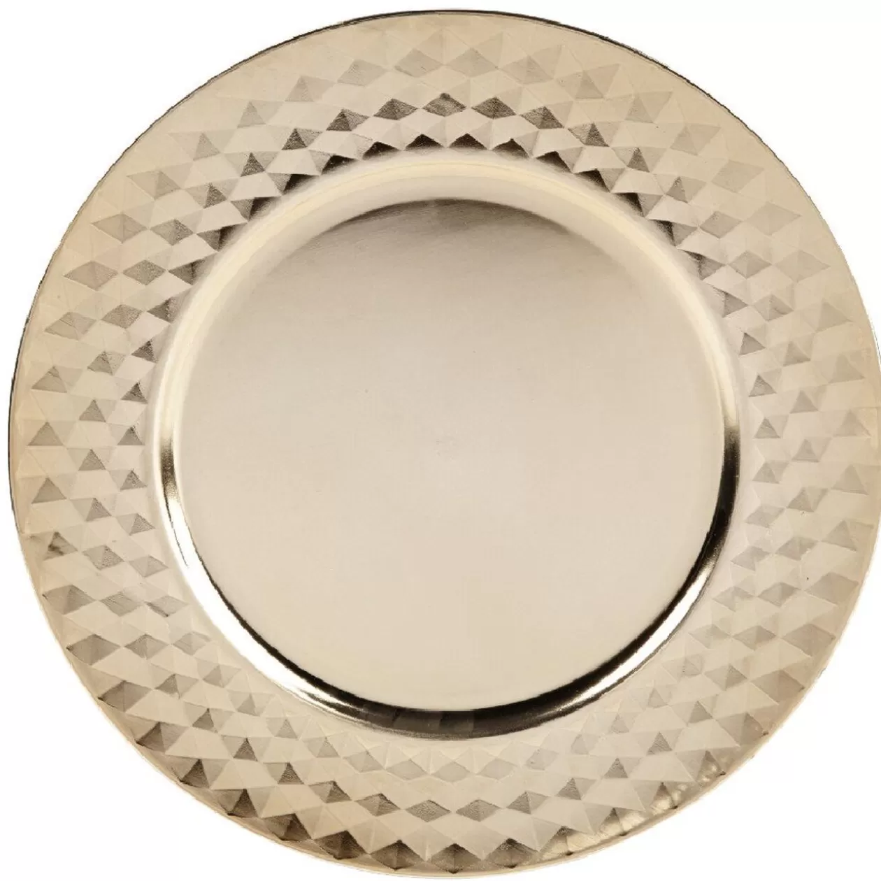 Gifi Sous assiette plastique doré effet diamant< Vaisselle Et Accessoires De Table