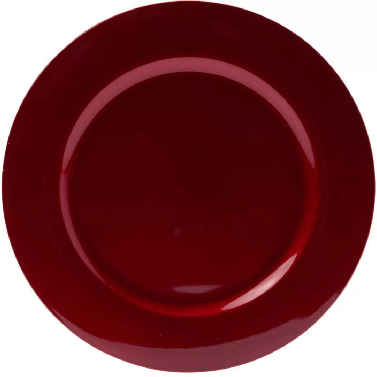 Gifi Sous assiette ronde rouge Ø33 cm< Vaisselle Et Accessoires De Table