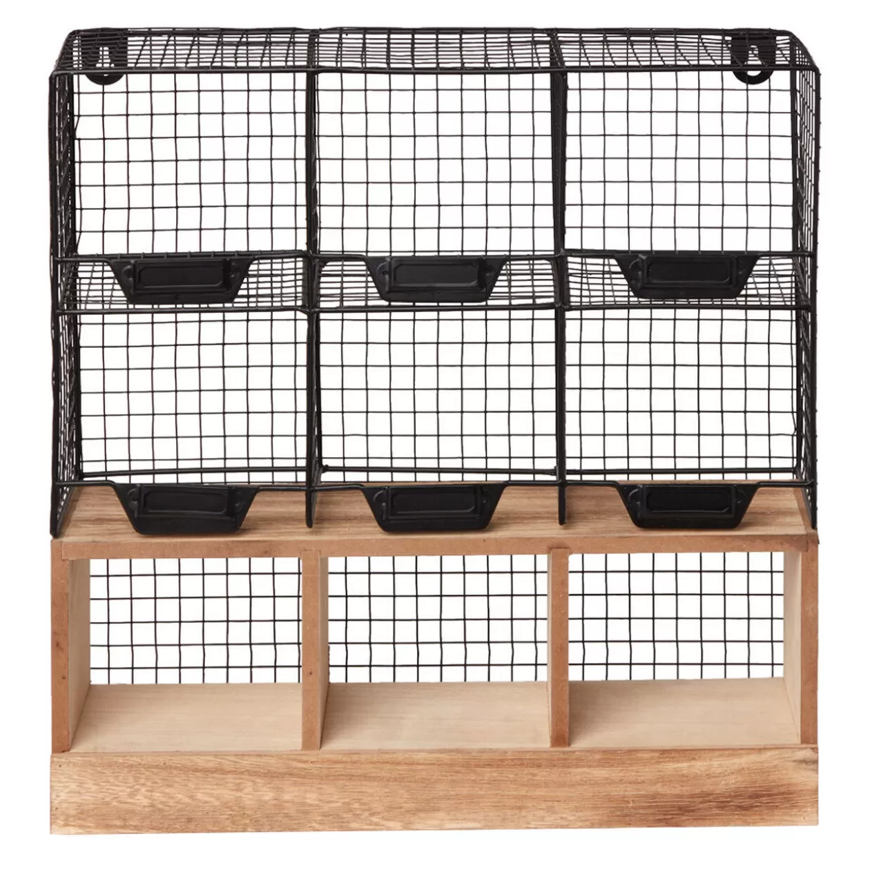 Gifi Étagère de cuisine 6 casiers pour épices noir naturel< Rangement De Cuisine