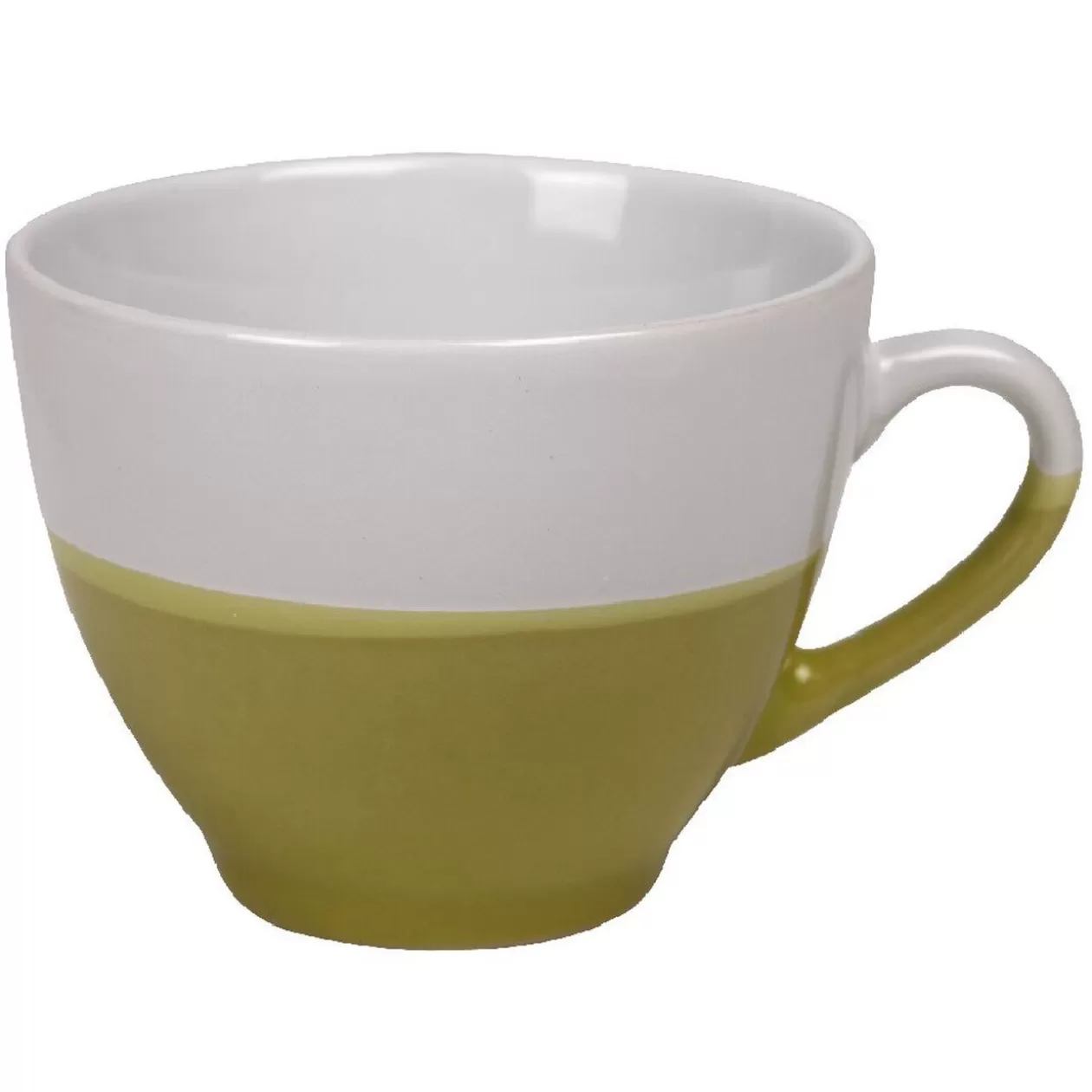 Gifi Tasse à café bicolore vert et blanc< Vaisselle Et Accessoires De Table