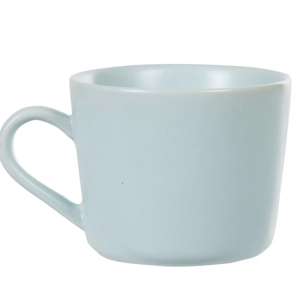Tasse à thé ou capuccino en porcelaine vert d'eau>Gifi Discount