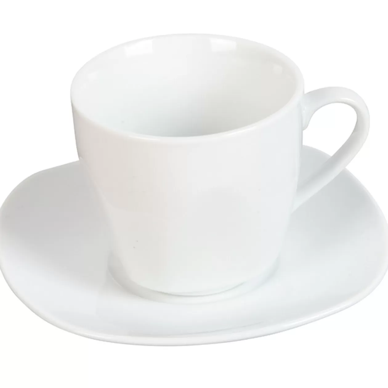 Tasse blanche porcelaine X6>Gifi Hot