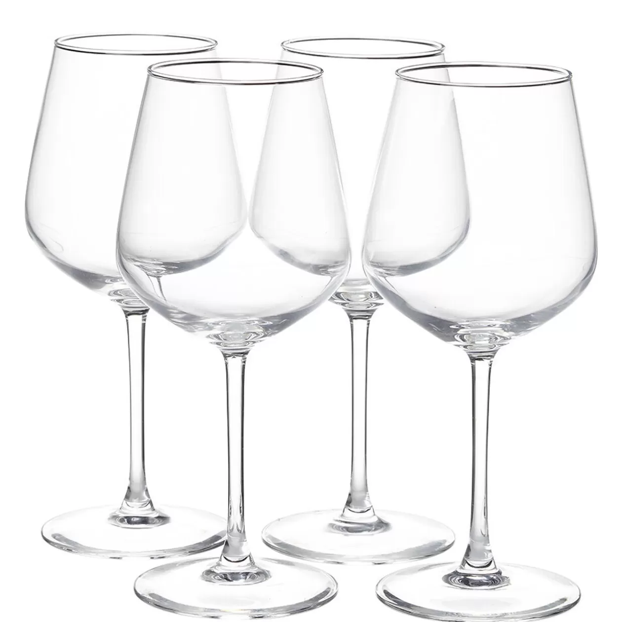 Gifi Verre à pied 47 cl x4 avec gobelet en verre 40 cl x4< Vaisselle Et Accessoires De Table
