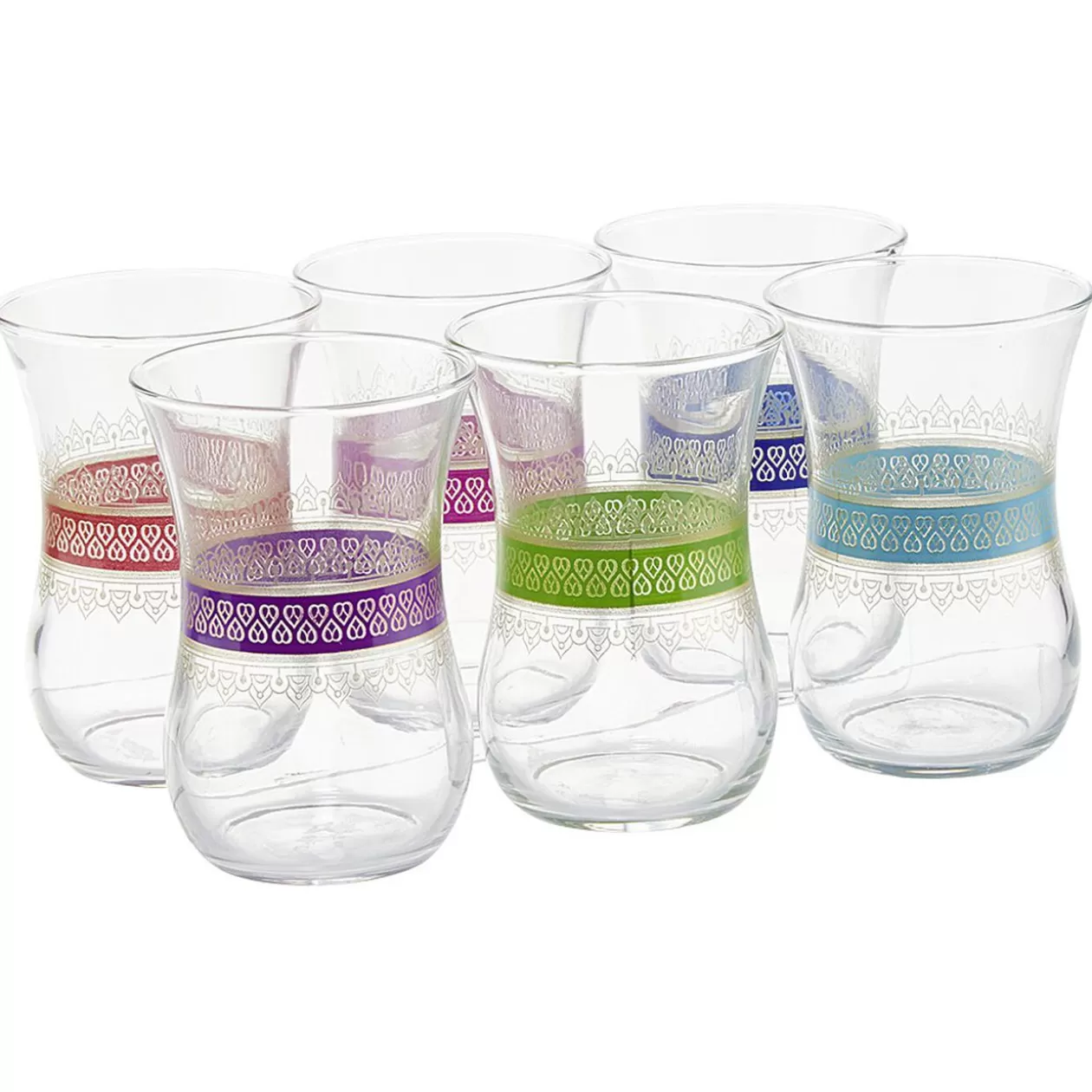 Verre à thé motif oriental Touareg x 6>Gifi Cheap