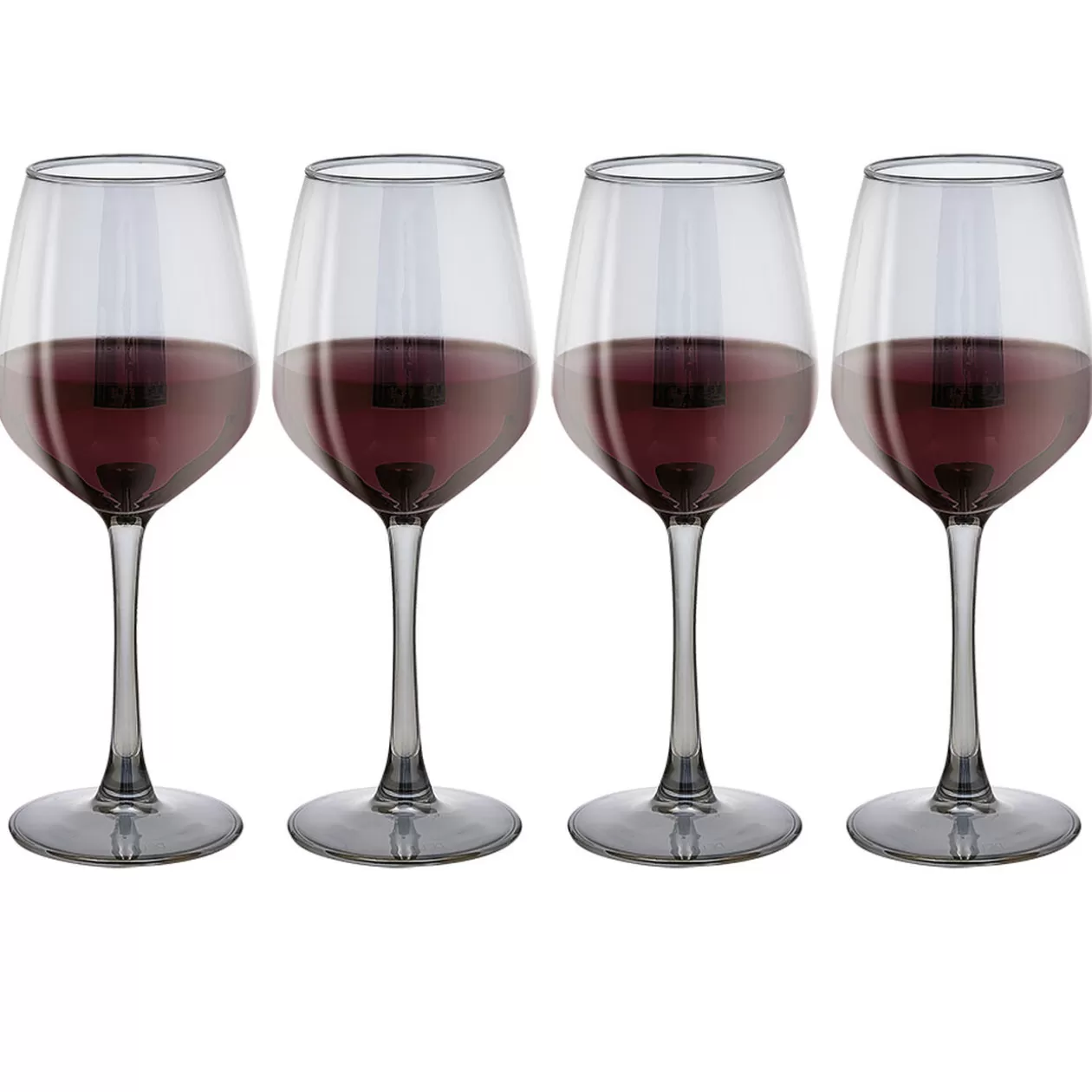 Verre à vin argenté x4>Gifi Sale