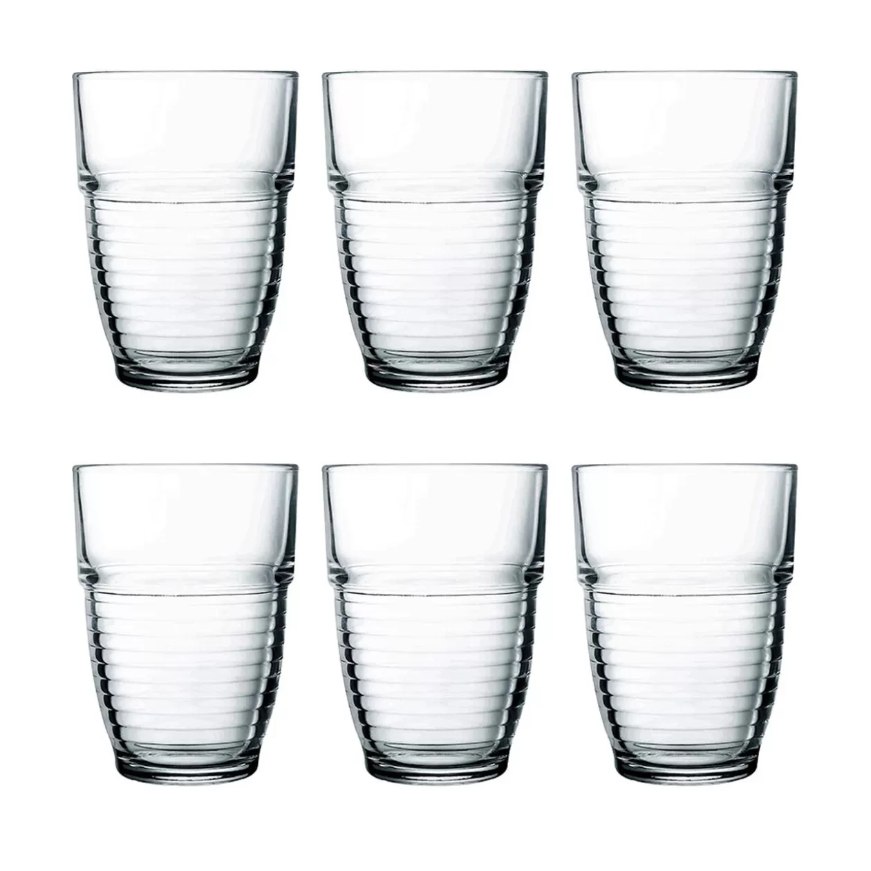 Verre bas transparent 26 cl x6>Gifi Flash Sale