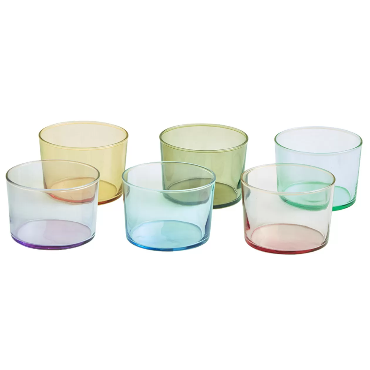 Gifi Verre bodega uni coloré x 6< Vaisselle Et Accessoires De Table