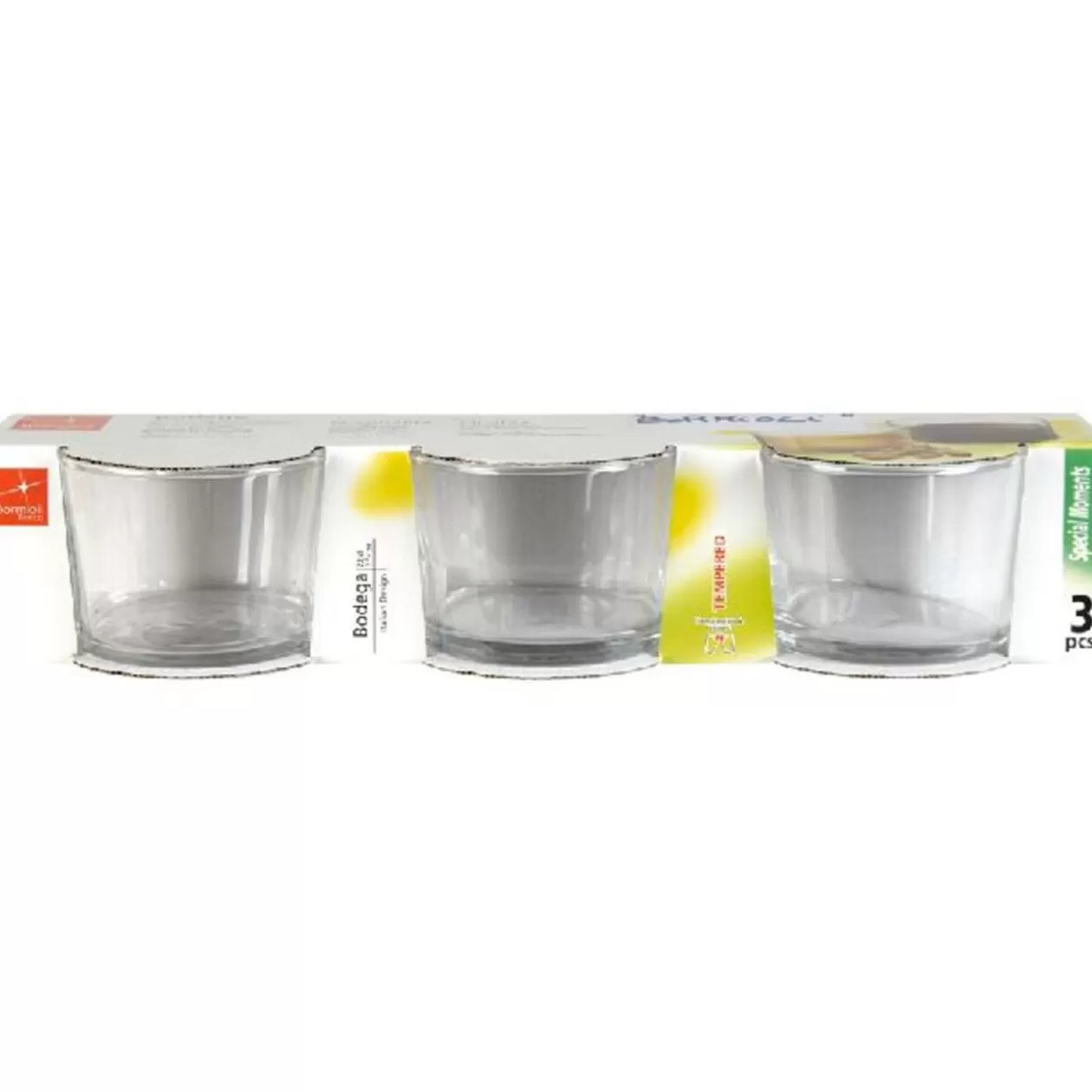 Gifi Verre bodega x3< Vaisselle Et Accessoires De Table
