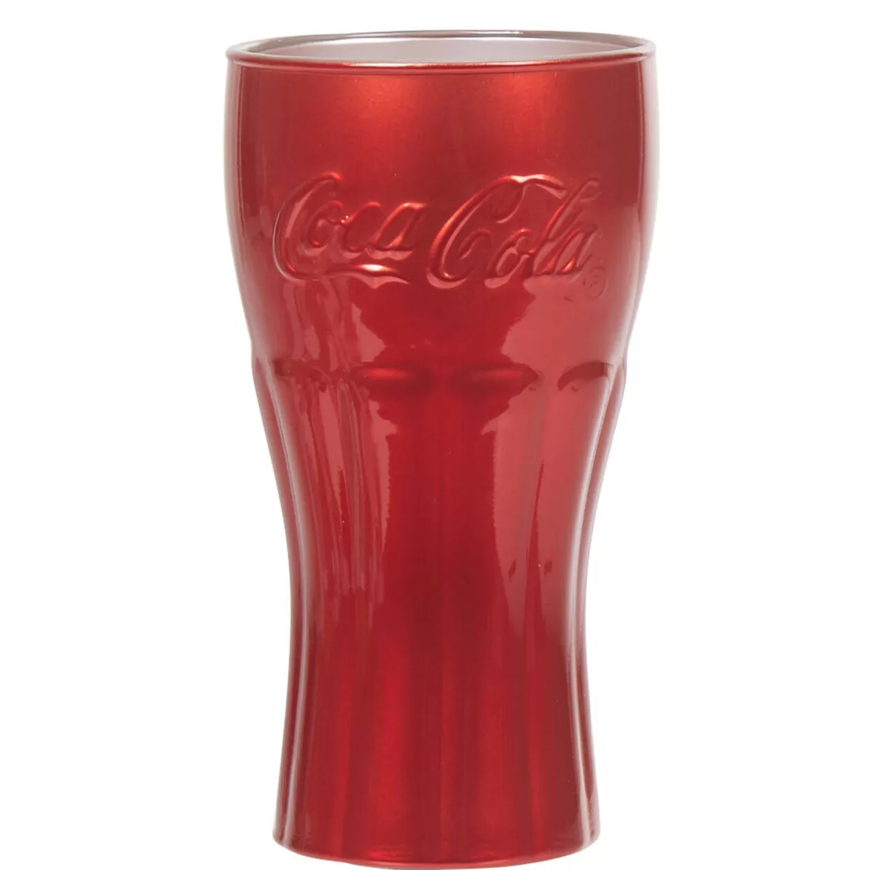 Gifi Verre Coca-Cola rouge métallisé< Vaisselle Et Accessoires De Table
