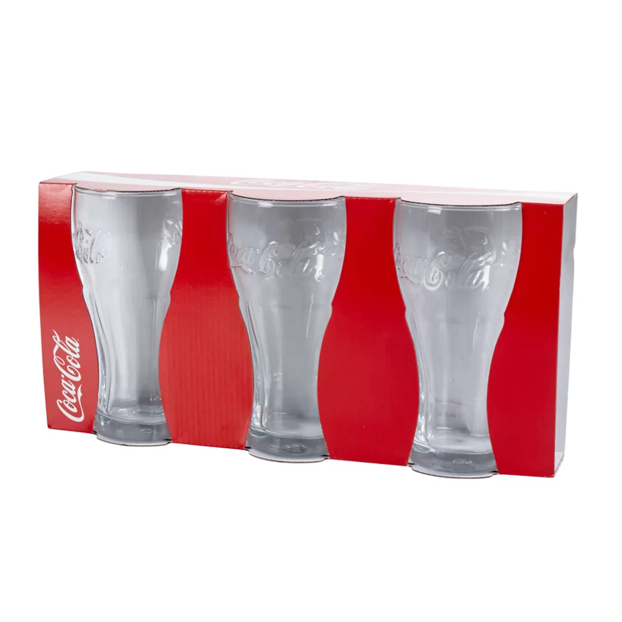 Gifi Verre Coca-Cola transparent x3< Vaisselle Et Accessoires De Table