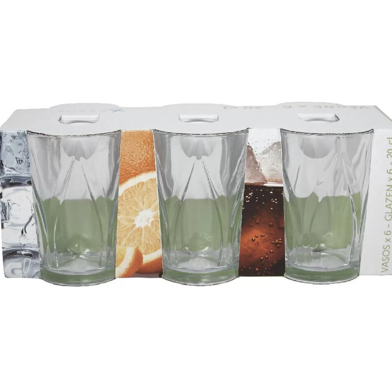 Gifi Verre design Lys x6< Vaisselle Et Accessoires De Table