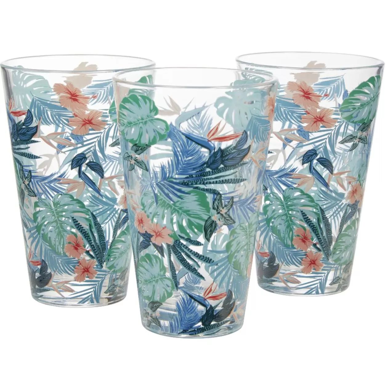 Gifi Verre haut Nadia Tropical x 3< Vaisselle Et Accessoires De Table