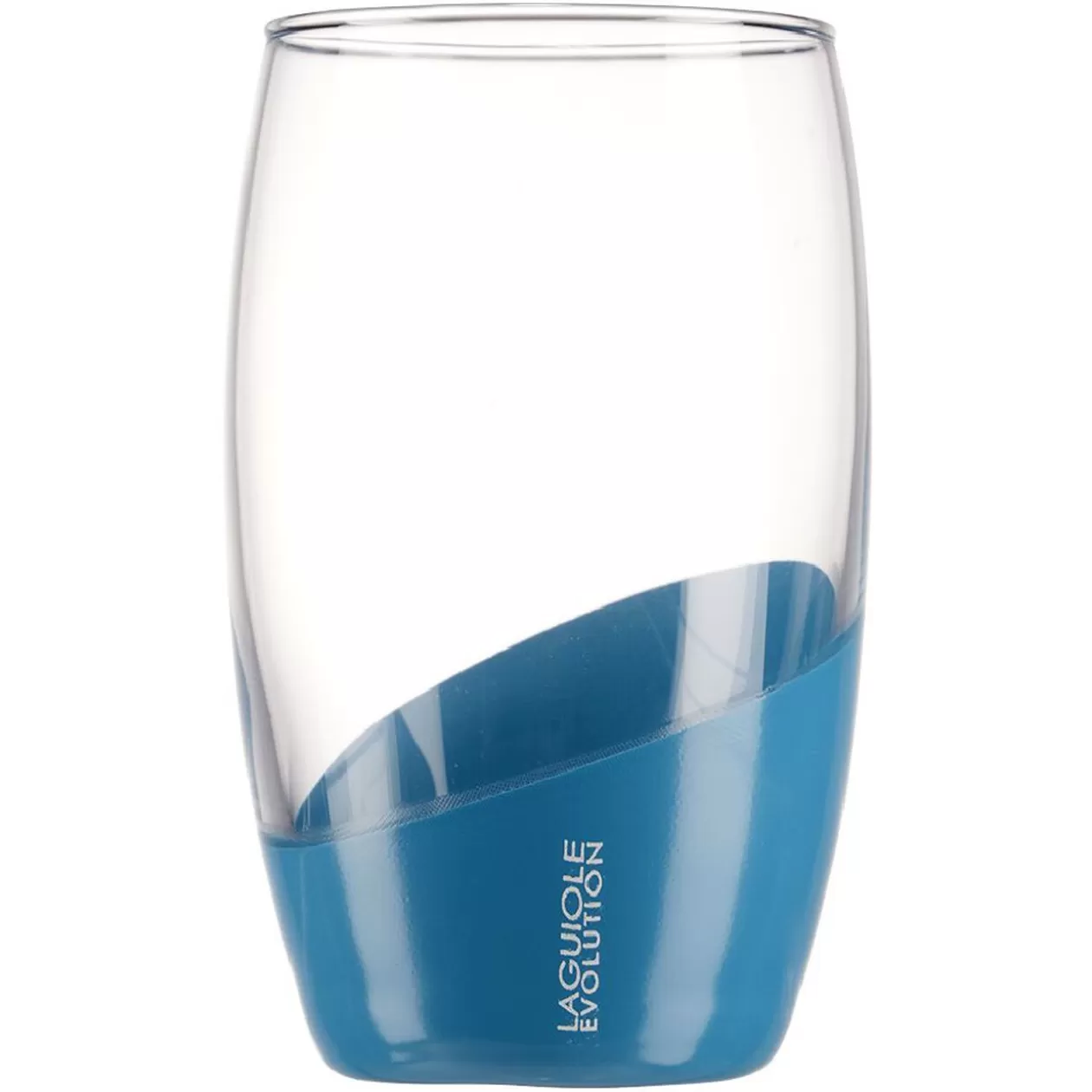 Verre Laguiole Evolution grand modèle transparent et bleu 36,5 cl>Gifi Flash Sale