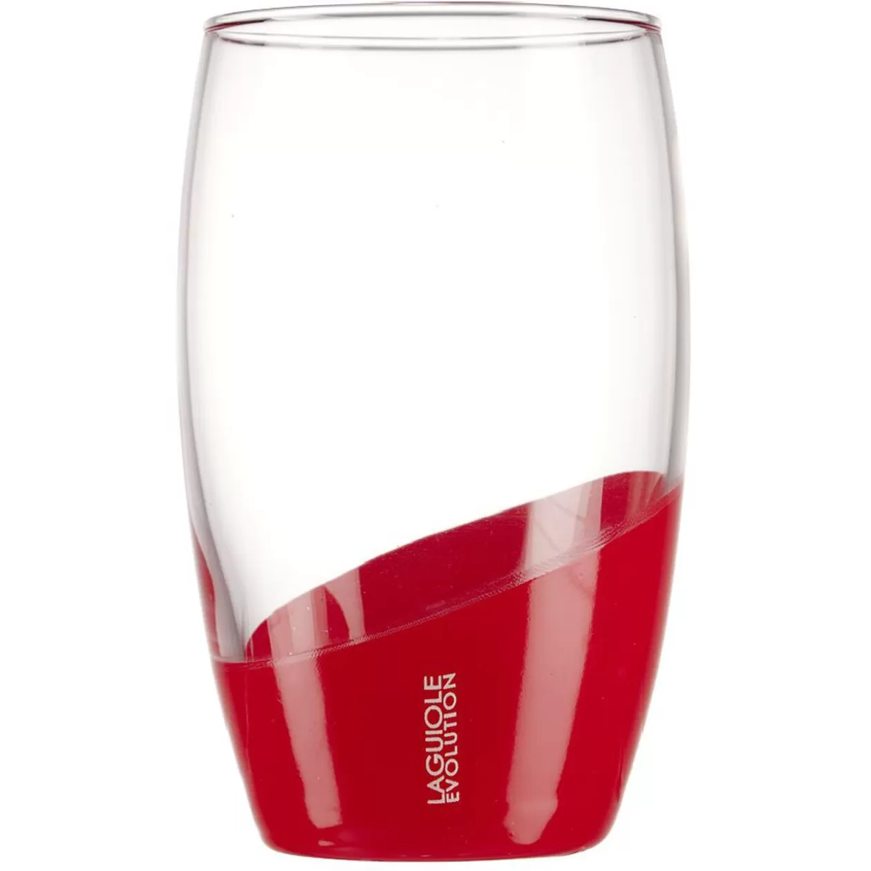 Verre Laguiole Evolution grand modèle transparent et rouge 36,5 cl>Gifi Cheap
