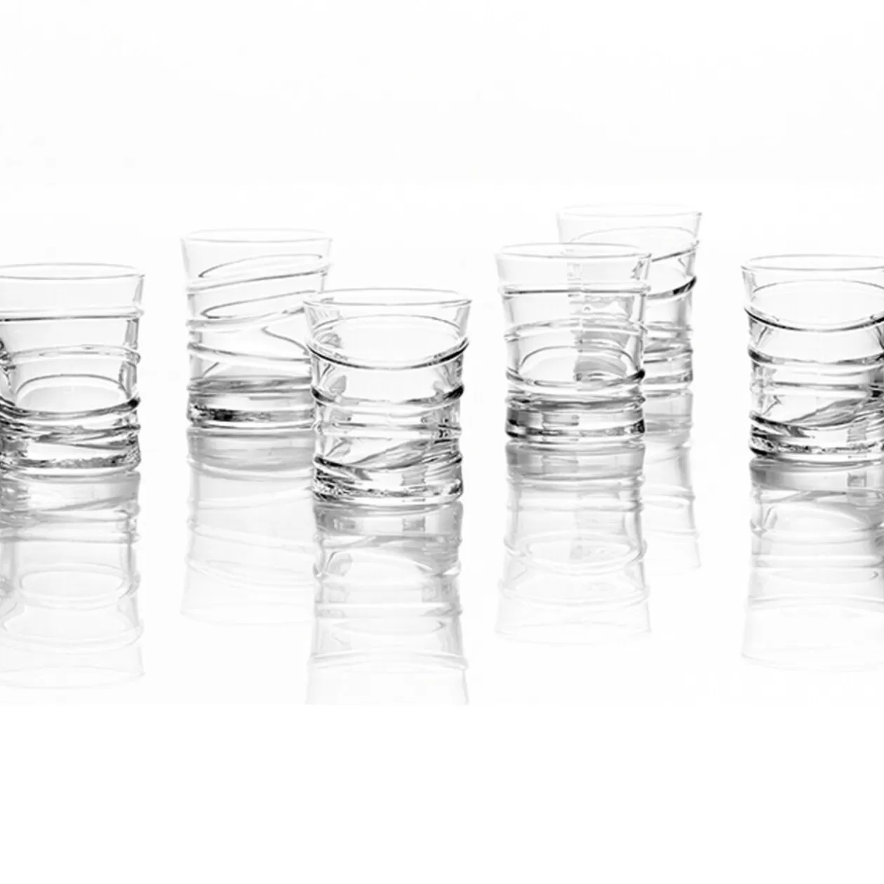 Gifi Verrine transparente motif anneau x6< Vaisselle Et Accessoires De Table
